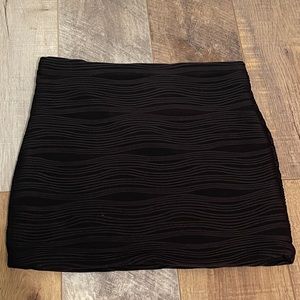 Black Skirt | Textured | Hot Gal Brand